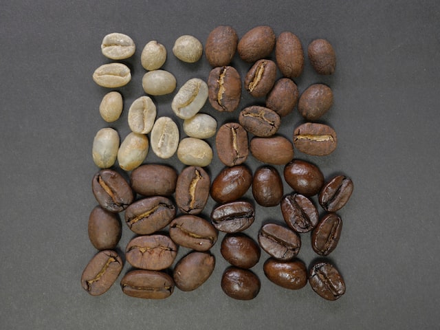 quality coffee beans during a barista course