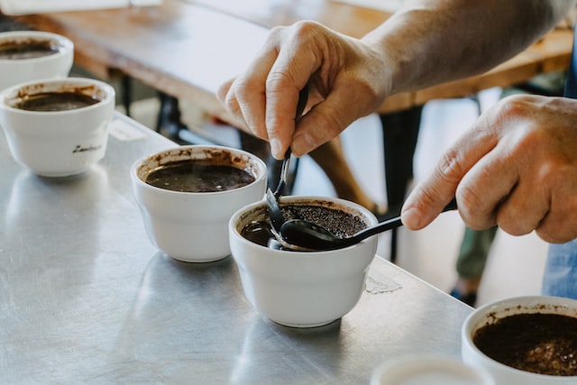 coffee cupping - coffee school