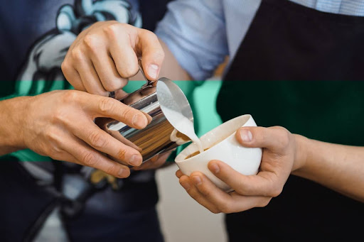 showcasing skills learned through barista training cost