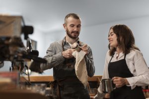 advances barista course
