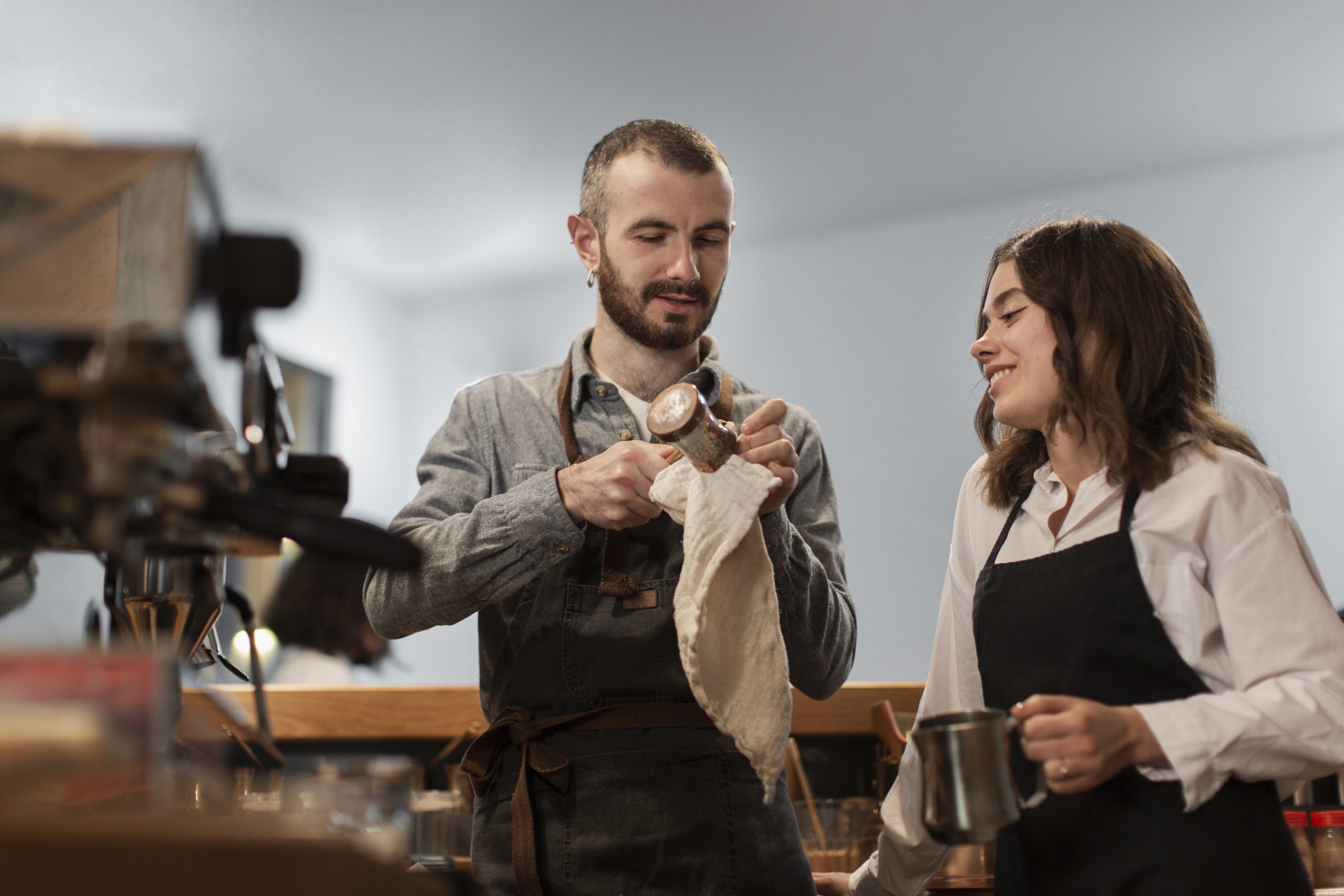advances barista course