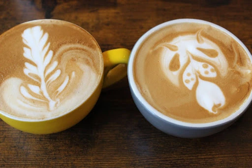 Latte Art coffee