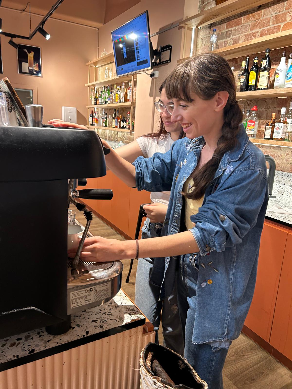 barista training course hands on espresso machine practice